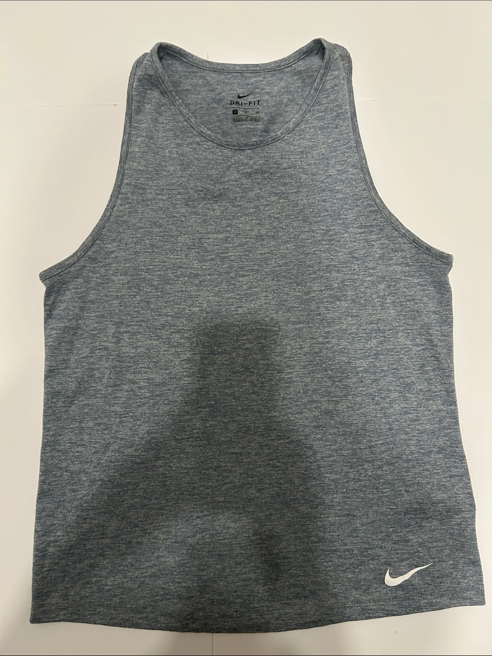 Nike Olive Green Sports Bra, Lime Shorts, Grey Tank & White Running Shorts - Picture 3 of 10